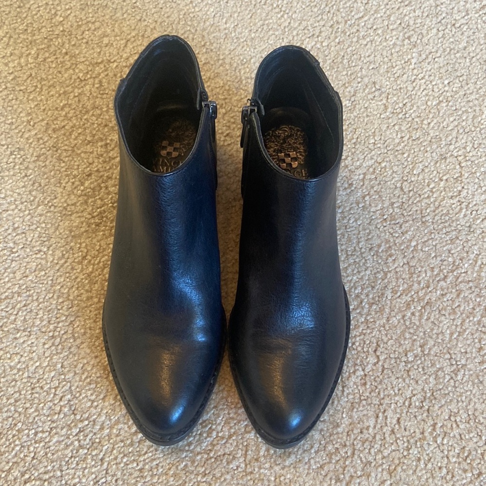 Vince camuto black booties